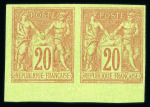 Stamp of Colonies françaises » Colonies Générales 1859-1881, belle collection neufs */(*)/obl avec entre