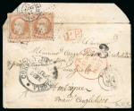Stamp of France » Lettres Classiques Collections 1854-1878, ensemble de 6 lettres classiques choisies