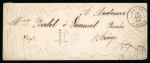 Stamp of Colonies françaises » Algérie 1854-1859, lot de 2 lettres, la première avec cursive