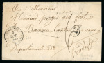 Stamp of Colonies françaises » Algérie 1839, lettre de Constantine à Banne (Ardèche) avec