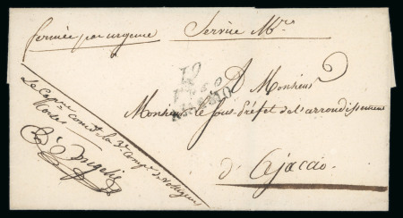 Stamp of France » Lettres Classiques Collections 1784-1828, dans un classeur, très belle collection
