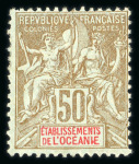 Stamp of Colonies françaises » Océanie 1892-1948, collection neufs */obl très fournie et suivie