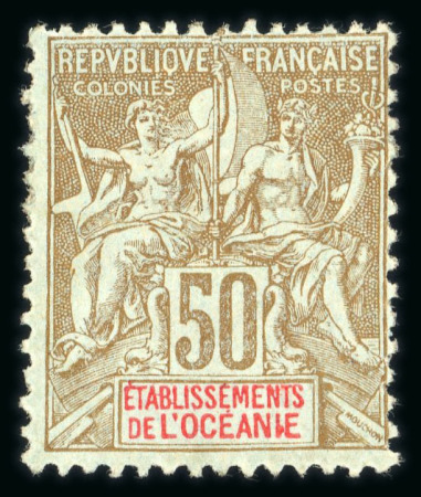 Stamp of Colonies françaises » Océanie 1892-1948, collection neufs */obl très fournie et suivie