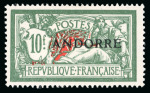 Stamp of Colonies françaises » Andorre (Poste française) 1931-1999, dans une reliure collection neufs **/* complète