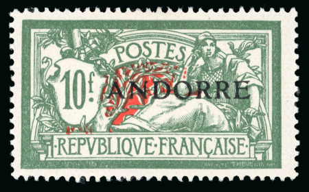 Stamp of Colonies françaises » Andorre (Poste française) 1931-1999, dans une reliure collection neufs **/* complète