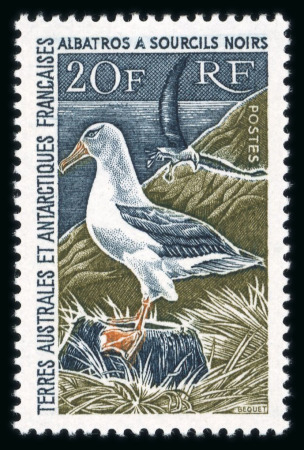 Stamp of Colonies françaises » TAAF 1955-2000, en album collection complète des origines