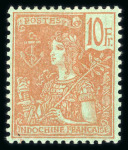 Stamp of Colonies françaises » Indochine 1885-1900, petite collection d'anciens neufs */(*)/obl