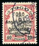 Stamp of Colonies françaises » Togo withdraw