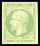 Stamp of Colonies françaises » Colonies Générales 1871, Napoléon III Y&T n° 8 neuf *, timbre très frais