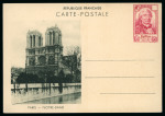 Stamp of France » Entiers Postaux 1939, entier carte postale Buffon sans la valeur faciale