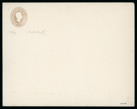Stamp of Austria » 1860 Issue Austria Österreich 1861 Ganzsachenkuverts Grossformat kpl. ungebraucht