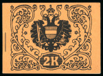 Stamp of Austria » 1890-1918 Issues  Austria Österreich 1918 Markenheftchen Nr.4