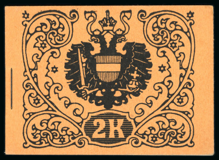 Stamp of Austria » 1890-1918 Issues  Austria Österreich 1918 Markenheftchen Nr.4