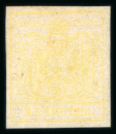 Stamp of Austria » 1850 Issue Austria Österreich 1850 1MP gelb Ty III