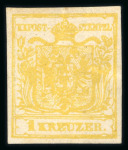 Stamp of Austria » 1850 Issue Austria Österreich 1850 1MP Ty III