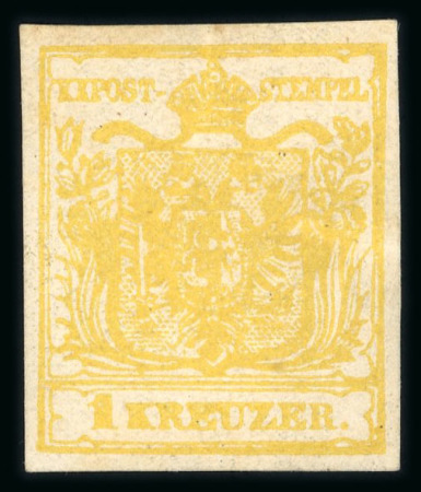 Stamp of Austria » 1850 Issue Austria Österreich 1850 1MP Ty III