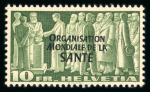 Stamp of Switzerland / Schweiz » Sammlungen 1922-1950, kleine Zusammenstellung Ämtermarken