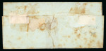 Stamp of Switzerland / Schweiz » Kantonalmarken » Genf 1847, kleiner Adler mit Plattenfehler auf Brief