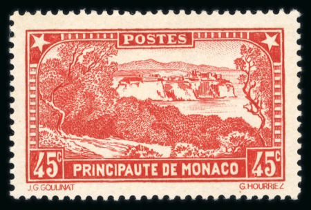 Stamp of Colonies françaises » Monaco 1922-1955, dans un classeur très belle sélection de