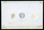 Stamp of Switzerland / Schweiz » "Waadt", "Neuenburg", "Winterthur" 1852, Waadt 5, allseits breite Ränder, auf Stadtbrief