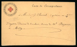 Stamp of France » Guerre de 1870-1871 1870, carte de correspondance avec cachet Croix rouge