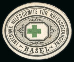 Stamp of Switzerland / Schweiz » Portofreiheit für das Rote Kreuz 1870, Internationales Hilfscomité für Kriegsgefangene, lose Marke