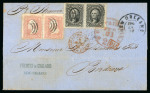 Stamp of United States » 1861-1866 issue 1860-71, group of 11 covers from a correspondence