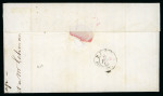 Stamp of Switzerland / Schweiz » Rayonmarken » Rayon III, kleine Ziffer (Cts.) 1852, Rayon III kleine Wertziffern Centimes, auf Brief