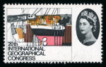 Stamp of Great Britain » Queen Elizabeth II 1964-1970, small collection of modern errors incl. missing colours, phosphors missing or misplaced and missing embossing