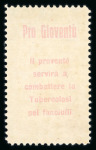 Stamp of Switzerland / Schweiz » Pro Juventute 1912, Pro Juventute Vorläufer, kompletter Satz ungebraucht