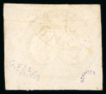 Stamp of Brazil » 1843 Bull's Eyes 1843 Bull's Eyes 60r early impression paper fold used