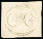 Stamp of Brazil » 1843 Bull's Eyes 1843 Bull's Eyes worn impression 90r used manuscript Maceio