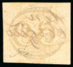 Stamp of Brazil » 1843 Bull's Eyes 1843 Bull's Eyes 60r intermediate impression used full manuscript cancel