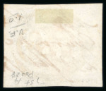 Stamp of Brazil » 1843 Bull's Eyes Gurupa: 1843 Bull's Eyes 60r used three-line manuscript