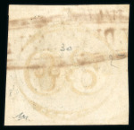 Stamp of Brazil » 1843 Bull's Eyes Itabira: 1843 Bull's Eyes 60r black hs and manuscript cancels