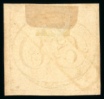 Stamp of Brazil » 1843 Bull's Eyes Paranagua: 1843 Bull's Eyes 60r black used virtuall full framed hs