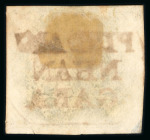 Stamp of Brazil » 1843 Bull's Eyes Pindaminhangaba: 1843 Bull's Eyes 60r framed three line hs