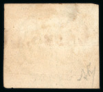 Stamp of Brazil » 1843 Bull's Eyes Porto Ale (RS): 1843 Bull's Eyes 60r black used virtually full cds