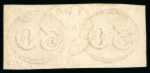 Stamp of Brazil » 1843 Bull's Eyes 1843 Bull's Eyes 3r horizontal pair full cds