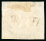 Stamp of Brazil » 1843 Bull's Eyes Sabara (MG): 1843 Bull's Eyes 60r brown purple hs