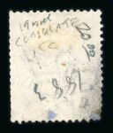 Stamp of British P.O. in Siam (Bangkok) U.S. Consular Cachets: Specialised group of 11 stamps