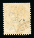 Stamp of British P.O. in Siam (Bangkok) U.S. Legation Cachets: Specialised group of 4 stamps