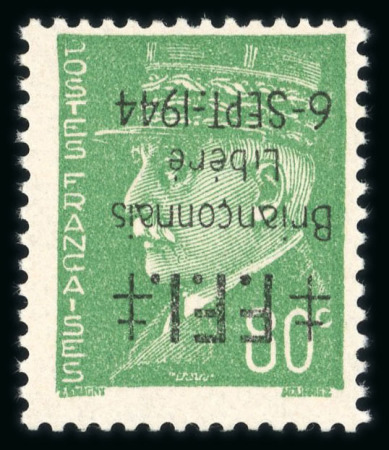 Stamp of France » Libération 1944, Libération de Briançon (Hautes Alpes), Pétain