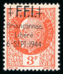 Stamp of France » Libération 1944, Libération de Briançon (Hautes Alpes), Pétain
