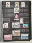Stamp of Belgium » Collections 1849-1980, in five stockbooks hundreds of mint and unused stamps