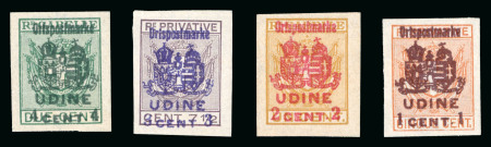 Stamp of Austria » Field Post Italy Local Delivery 1918, Feldpost, UNVERAUSGABTE Ortsbriefmarken Ampezzo