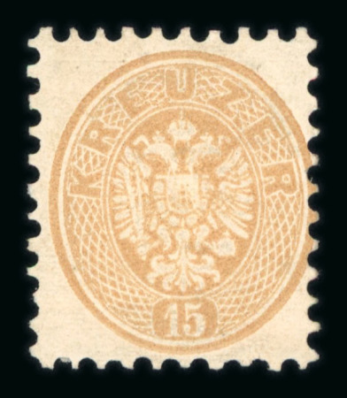 Stamp of Austria » Collections and Lots  1859-64, Kleine Zusammenstellung von meist besseren Werten