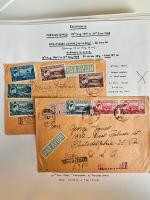 Stamp of Romania » Collections, Lots etc. 1946-47 Foreign Rates : Collection on pages and loose