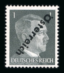 Stamp of Austria » 1945 Provisionals 1945, I. Wien Provisorien - 1Pf grauer Hitler