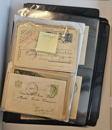 Stamp of Romania » Collections, Lots etc. Postal Stationery: Accumulation with some 19th century